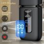 Brightup Foil Shaver, Electric Razor for Men, Upgraded Electric Shaver with Pop Up Trimmer, USB-C Rechargeable, Waterproof, Cordless, Double Floating Blade for Close Shaving, Black Image 3