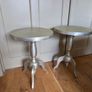 2 small metal tables Image 3