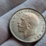 1923 George V Half Crown Unc Lustrously Toned Image 3