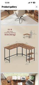 Corner desk