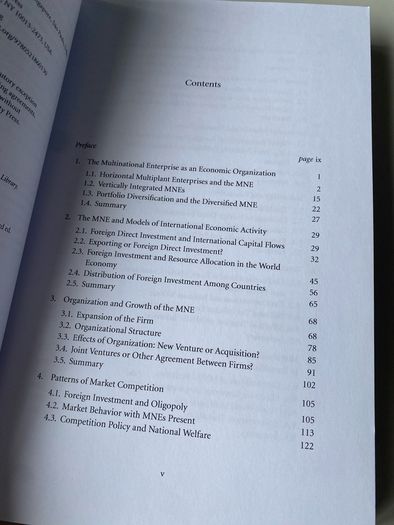 Multinational Enterprise and Economic Analysis RRP 65e