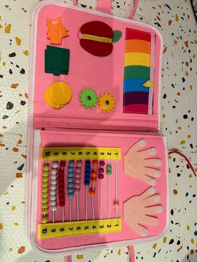 Toddler busy book