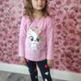 Girls clothing sets cat Image 3