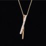 9ct Gold diamond chain Image 6