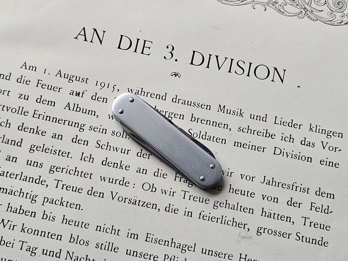 Vintage Victorinox Alox Companion Discontinued 1980s Collectable Swiss Army Knife 58mm model