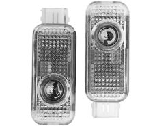 2x Laser LED Logo Door Lamps Puddle Courtesy Projector Shadow Light AUDI A8 A6