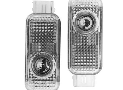 2x Laser LED Logo Door Lamps Puddle Courtesy Projector Shadow Light AUDI A8 A6