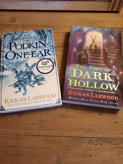 Kieran Larwood Novels / The Gift of Dark Hollow & Podkin One-Ear Age 7-12