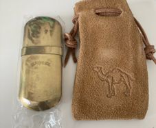 Camel Brass Lighter new with defects
