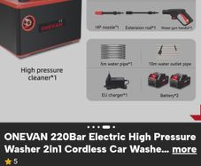 Battery Power power Washer