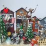 Handcrafted wooden village! Image 6