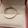 9ct trilogy ring Image 3