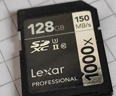 Lexar Professional 1000x UHS-II 128GB 150Mb/s SD Flash Memory Card