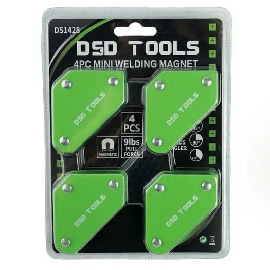 DSD Tools 4pc Mini Welding Magnet Set