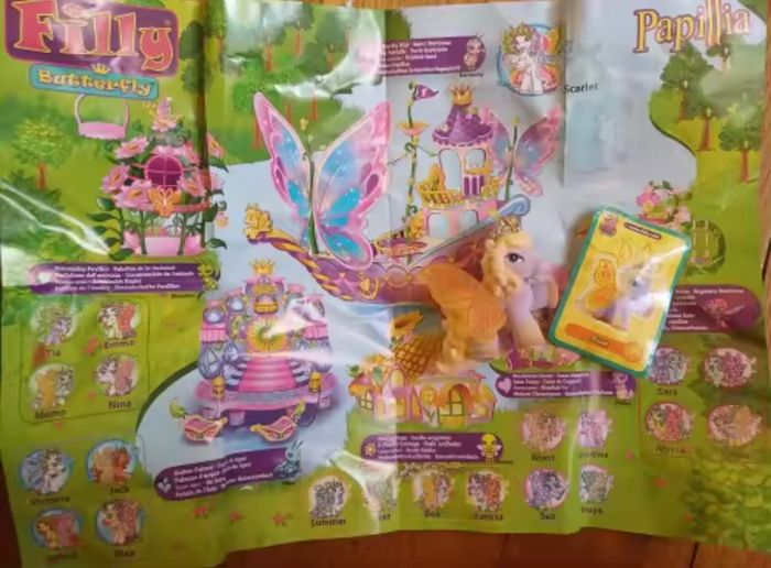 Blind Bag Surprise Pet Crystal Butterfly Princess Unicorn Pony Figure Rare Collection