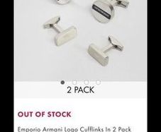 Armani Cufflinks