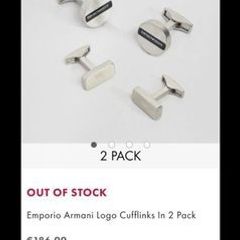 Armani Cufflinks