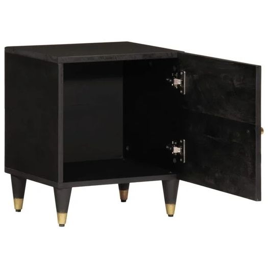 Bedside Cabinets 2 pcs 40x33x46 cm Solid Wood Mango