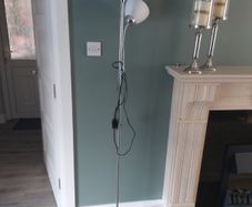 Floor standing lamp.