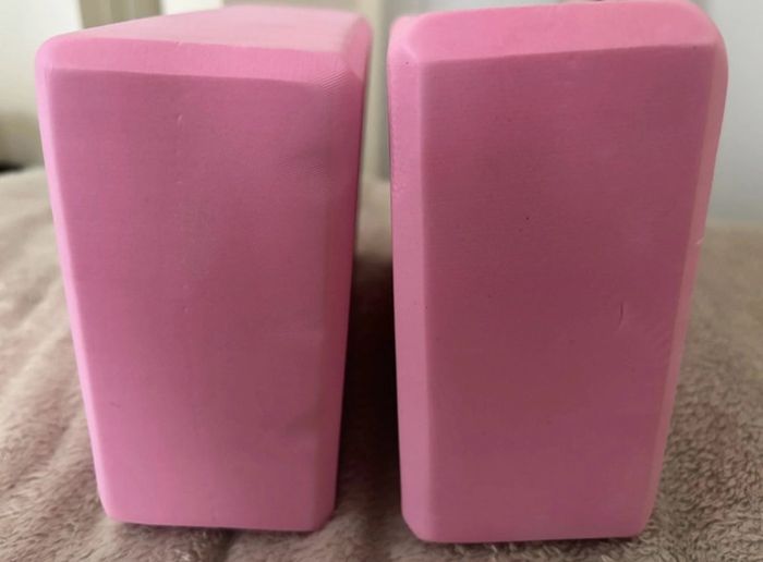 Overmont Yoga Blocks  Pink
