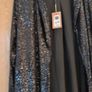 Gallery Black Bauble Sequin Coat. S. XL - 16-18.  B.N.W.T. Image 2