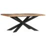 Dining Table 180x90x76 cm Solid Reclaimed Wood Image 9