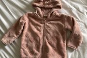 Pink baby girls fleece