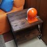 BRAND NEW Industrial Bedside Table Corner Desk Image 7