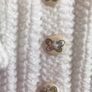 Unisex Baby Cardigan and Hat Image 2
