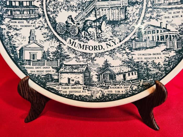 Genesee County Museum Plate , USA decorative plate