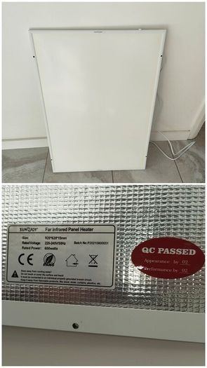 Infrared heating panels