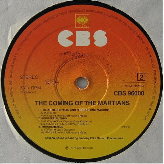 Jeff Wayne Jeff Wayne's Musical Version Of The War Of The Worlds
