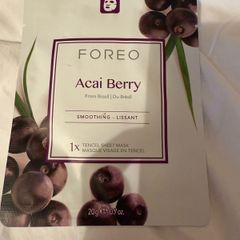 Foreo acai berry face mask