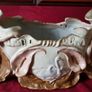 Circa 1897-1906 Collector's Piece Antique Ernst Wahliss Depose EW Turn Wien Large Porcelain Centerpiece Vase / Jardiniere Made In Austria Image 2
