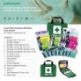 90 Piece Premium First Aid Kit For Home Car Holiday And Workplace - Includes Bandages, Eye Pods, Ice Packs And Essentials For Everyday Situations Image 5