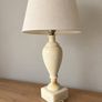 Vintage Alabaster Stone Table Lamp Image 6