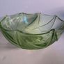 green glass bowl Image 2