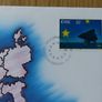 Ireland 1992 European common market Punt coin stamp cover Image 2