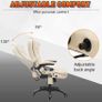 Heated Massage Leather Office Chair Image 5
