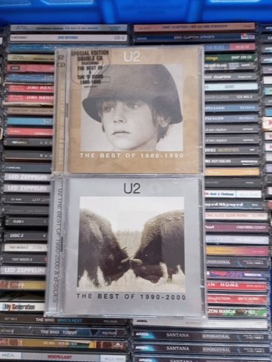 Cd U2 The Best Of 1980 To 1990 Best Of 1990 To 2000 Boat Double Cds