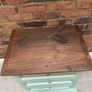 Solid Mexican pine bedside locker / table Image 5
