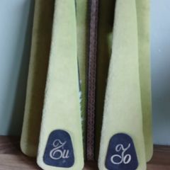 Vintage Wall Hanging Clothes Brush Set