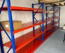 Heavy Duty Garage Shed Shelving Bays All Metal Shelves