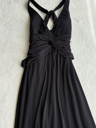 Stunning Black Gown by Laundry Cross Back size 10