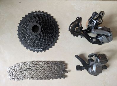 Shimano 9-Speed Mountain Bike Transmission