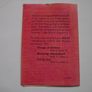1962 The Amalgamated Society of Woodworkers membership card Image 5