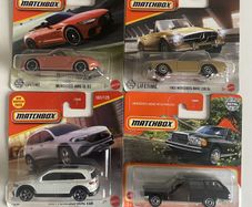 Mercedes AMG SL63/ Benz 230 SL/ EQB/ W123 Wagon - Matchbox Cars