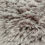 Grey/silver Shaggy Pile Rug Image 3