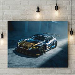BMW Car printed picture on pvc foamex board