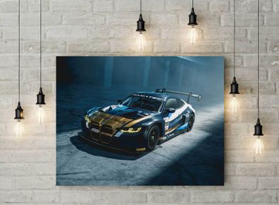 BMW Car printed picture on pvc foamex board